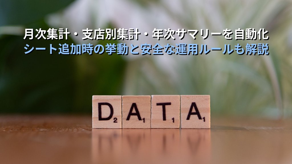 3D参照で複数シートを串刺し集計する｜月別SUM・AVERAGE・COUNT実務パターンとMOS Excel試験対策 - 解説